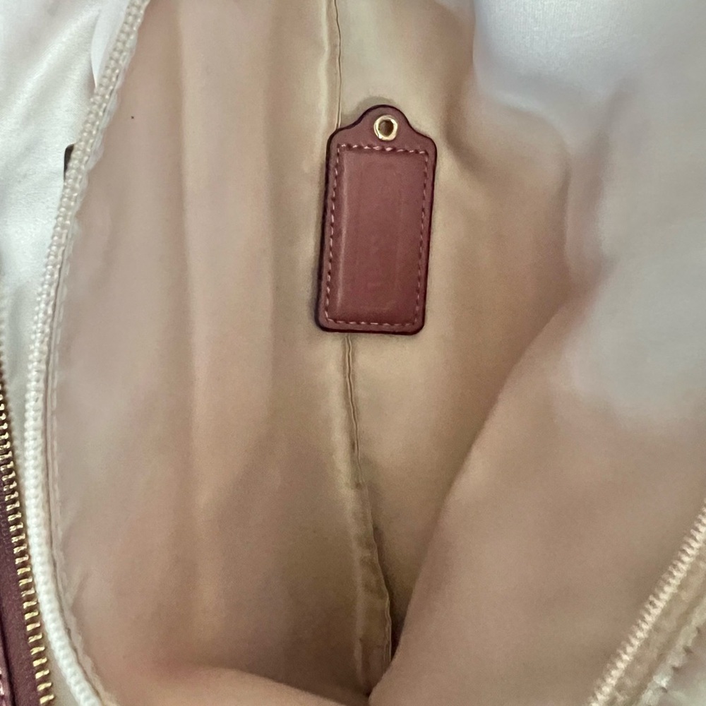 Coach Pebbled Leather Madison Tote with Original Duster - Picture 11 of 14